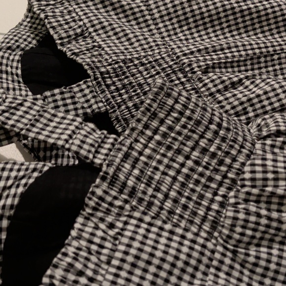 ANTHROPOLOGIE MAEVE gingham mini dress - size large - Picture 8 of 9